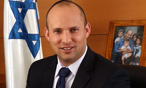 תודה לך השר נפתלי בנט